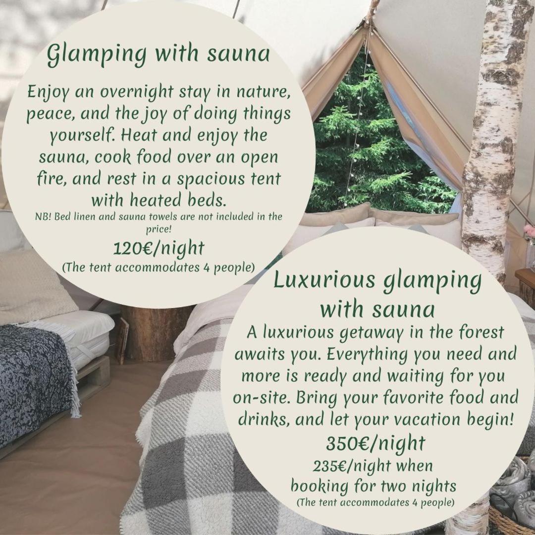 فندق Kuusehaldja Glamping Kohila المظهر الخارجي الصورة